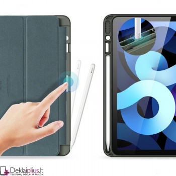 Dux Ducis osom serijos atverčiamas - žalias dėklas (Apple Ipad Air 11 (2024-2025-2026)/Ipad Air 10.9 (2020-2022) Dux Ducis osom serijos atverčiamas - žalias dėklas (Apple Ipad Air 11 (2024-2025-2026)/Ipad Air 10.9 (2020-2022)